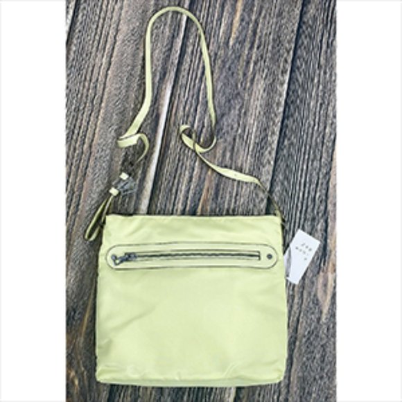 Zip Closure Crossbody Bag Yellow A New Day NWT - Picture 1 of 9